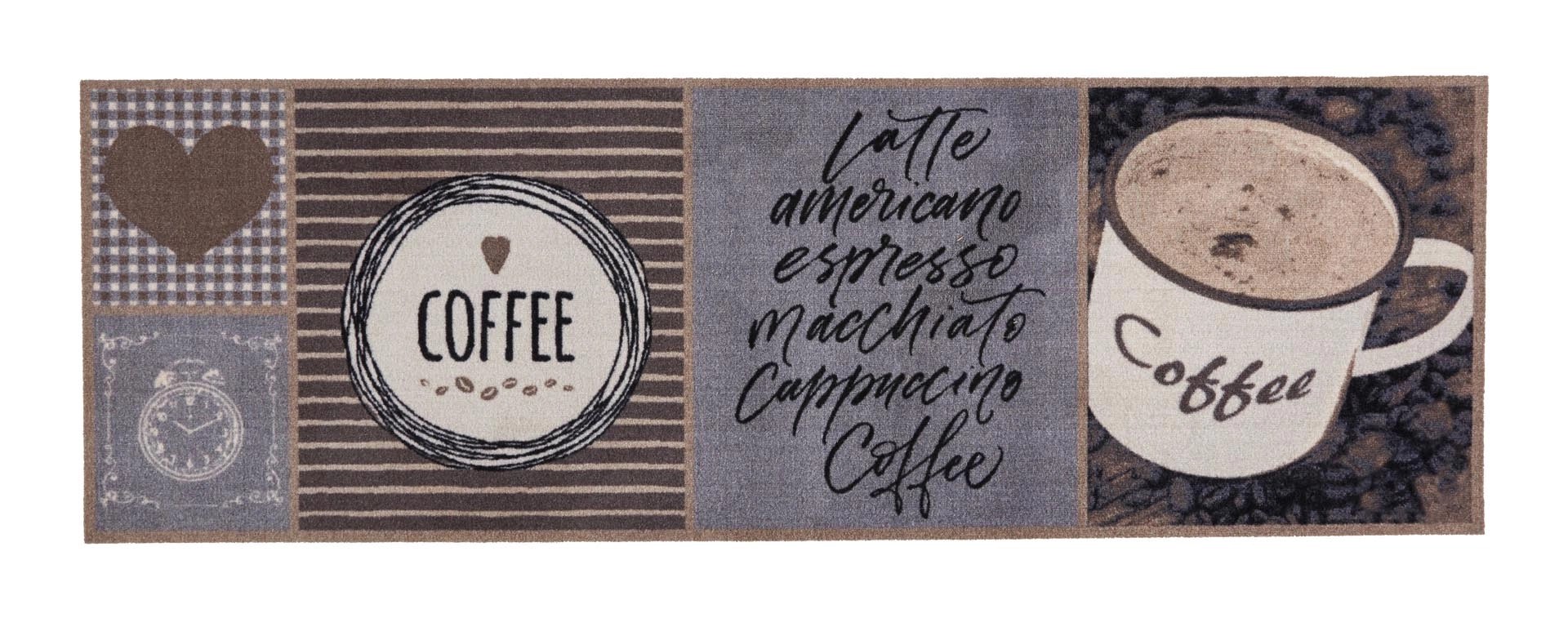 Passatoia A Quadretti Laundry 50x150cm - Fondo In Gomma, Nero, Per Bagno O Cucina - Foto 7