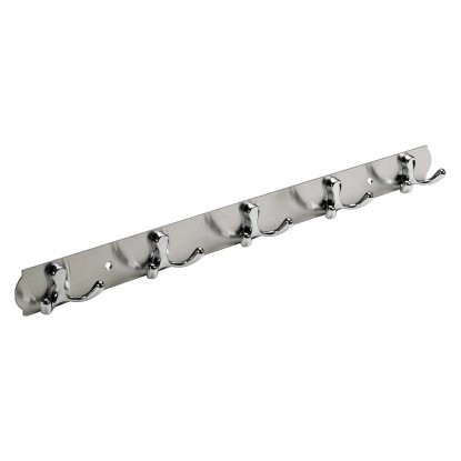 Hettich fogas 5 akasztóval krómozott