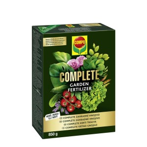 COMPO Complete kerti trágya, különböző növényekhez alkalmas, 850g-os csomag.