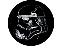 Komar nemszőtt fotótapéta Dot Star Wars Ink Stormtrooper öntapadó átmérő 125 cm