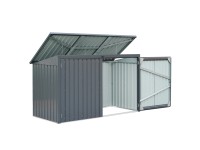 Floraworld kukatároló 3 kukához zárható 134 x 233 x 101 cm Floraworld kukatároló 3 kukához zárható 134 x 233 x 101 cm