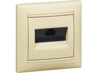 Legrand telefonaljzat Valena 1 x RJ11 komplett elefántcsont