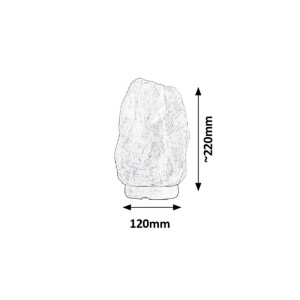 Rábalux Rock sólámpa 15 W 22 cm narancs parfüm izzóval