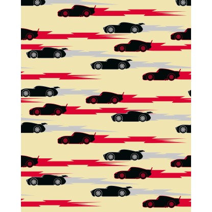 Komar nemszőtt fotótapéta Disney and Pixar Cars Pattern többszínű