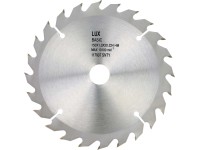 LUX keményfém körfűrészlap fához átmérő: 185 mm 24 fog LUX keményfém körfűrészlap fához átmérő: 185 mm 24 fog