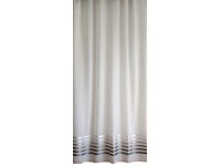 Készfüggöny JASMIN szürke csíkos / 01 140 cm x 245 cm Készfüggöny JASMIN szürke csíkos / 01 140 cm x 245 cm