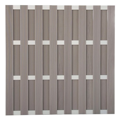GroJa kész kerítés négyzet alakú bicolor 180 cm x 180 cm