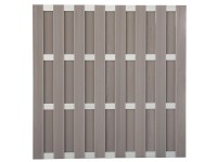 GroJa kész kerítés négyzet alakú bicolor 180 cm x 180 cm