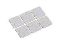 Filcalátét öntapadós 32 mm x 32 mm 6 darab fehér