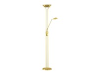 Trio Spock LED állólámpa olvasókarral 180 cm sárgaréz