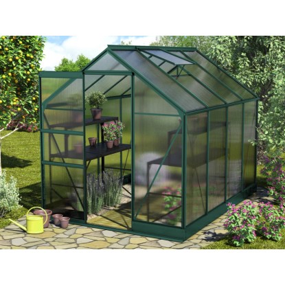 Vitavia Apollo 5000 melegház 6 mm-es légkamrás lemez smaragd