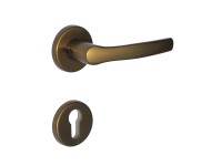 Ajtókilincs Cala NZ rozettás alumínium bronz