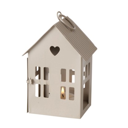 Boltze Home lámpás Alamo kicsi 13 cm x 7 cm x 9 cm bézs