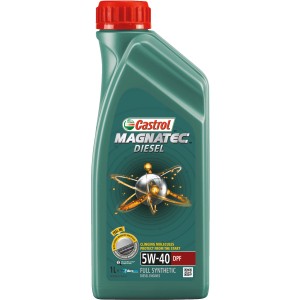 Castrol Magnatec 5W-40 DPF motorolaj, 1 literes flakon dízelmotorokhoz.