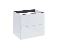 Roca Elegant mosdó alatti szekrény 2 fiókkal 60 cm fehér magasfényű