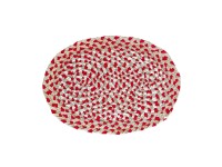 Lábtörlő szövött ovális kb. 40 cm x 60 cm