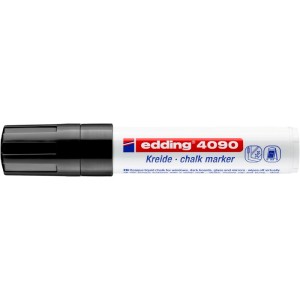 Edding 4090 kréta marker, filctoll fekete kupakkal.
