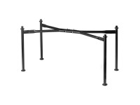 Deroma állólábak Cosmo virágládához 33 cm x 66 cm x 33 cm fekete