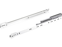 Hettich részleges kihúzású fiókgörgősín 400 mm acél porszórt fehér 1 db