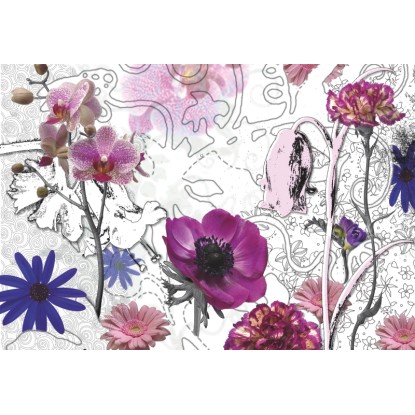 Komar fotótapéta Purple 368 cm x 254 cm FSC