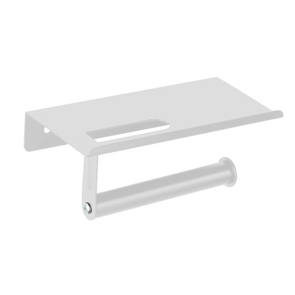 Allstar Walli fali WC-papírtartó fehér telefontartóval 18 cm x 9,5 cm x 7,5 cm