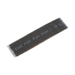 LUX Csiszolóháló, 93x280mm, 10 db-os csomag, K100 szemcse, rezgőcsiszolókhoz.