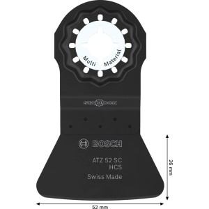 Bosch Starlock ATZ 52 SC multi anyag merülő fűrészlap multifunkciós szerszámokhoz.