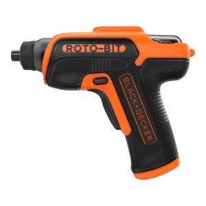 Black+Decker Roto-Bit akkus csavarhúzó, narancs/fekete.