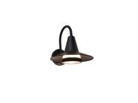 WINGS szolár LED falilámpa sötét szürke 25W