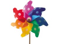 Uni XXL pöttyös szélforgó 38 cm átmérő