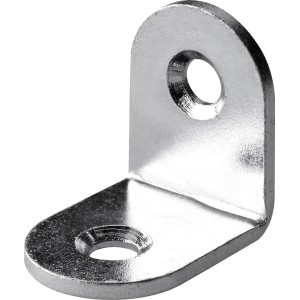 Hettich széksarok, 20x20x15 mm, horganyzott acél, 10 darabos készlet, kötőelem.