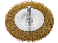 LUX sárgaréz tárcsakefe  75 mm