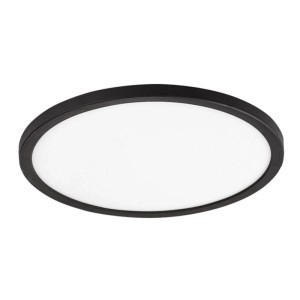Rábalux GONZALO ráépíthető és beépíthető lámpa fekete LED 24W IP20