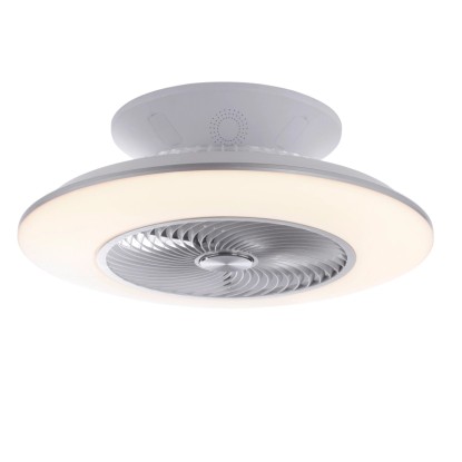 LED-es mennyezeti lámpa ventilátorral Stralsund 50 cm fehér
