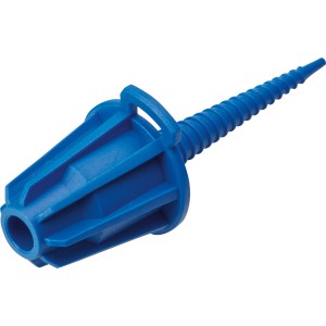 LUX-TOOLS SILI STAR patronfedél 2in1, 4 kék műanyag kupak a patronok légmentes lezárásához.