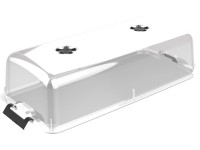 Elho XXL Green Basics palántanevelő tető 75 cm x 36 cm átlátszó