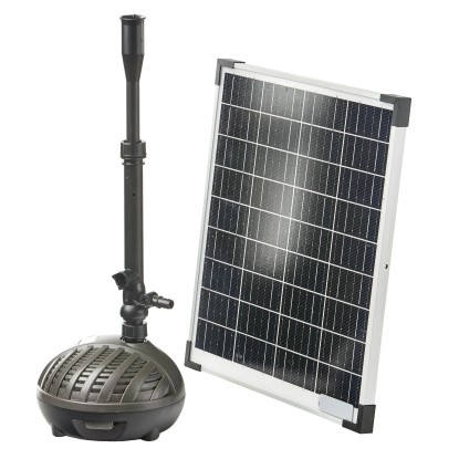 Heissner Hybrid napelemes tószivattyúkészlet 1100 l/h