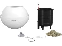 Lechuza Bola Color 23 függő virágtartó fehér 23 cm átmérő Lechuza Bola Color 23 függő virágtartó fehér 23 cm átmérő