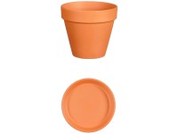 Mica Decorations Stan cserép kaspóval 11,5 cm x 13,5 cm terra