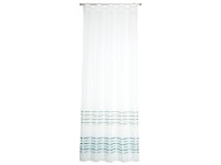 Készfüggöny SISSY türkíz - bézs csíkos / 03 140 cm x 245 cm Készfüggöny SISSY türkíz - bézs csíkos / 03 140 cm x 245 cm