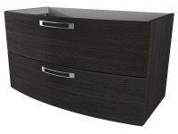 Mosdóalsószekrény 100 cm sötétszürke