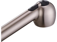 Tartalék edényzuhany nemesacél megjelenésben keverőfúvókával Tartalék edényzuhany nemesacél megjelenésben keverőfúvókával