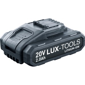 LUX Li-Ion akkumulátor 20 V/2 Ah LUX Power-Series elektromos szerszámokhoz.