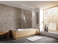 Kleine Wolke Clear zuhanyroló 128 cm x 240 cm nyitott kazettához