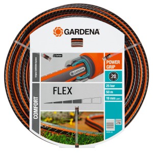Gardena Comfort Flex kerti tömlő 19 mm, 50 m, PowerGrip-pel, 25 bar-ig.