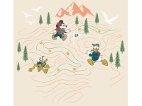 Komar vlies fotótapéta Mickey Meets the Mountain 300 cm x 280 cm