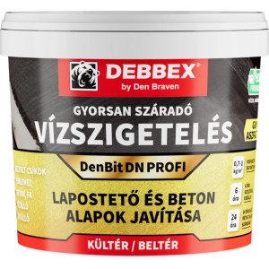 Gyorsan száradó vízszigetelés DenBit DN PROFI