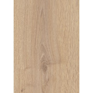 Közelkép: Kronoflooring Merigold Oak laminált padló, vízálló, tölgy dekor, erezettel.