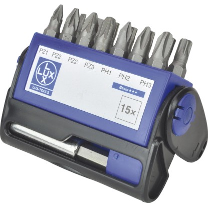 LUX Basic bitkészlet 15 részes