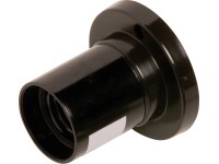 Fali és mennyezeti foglalt E27 fekete